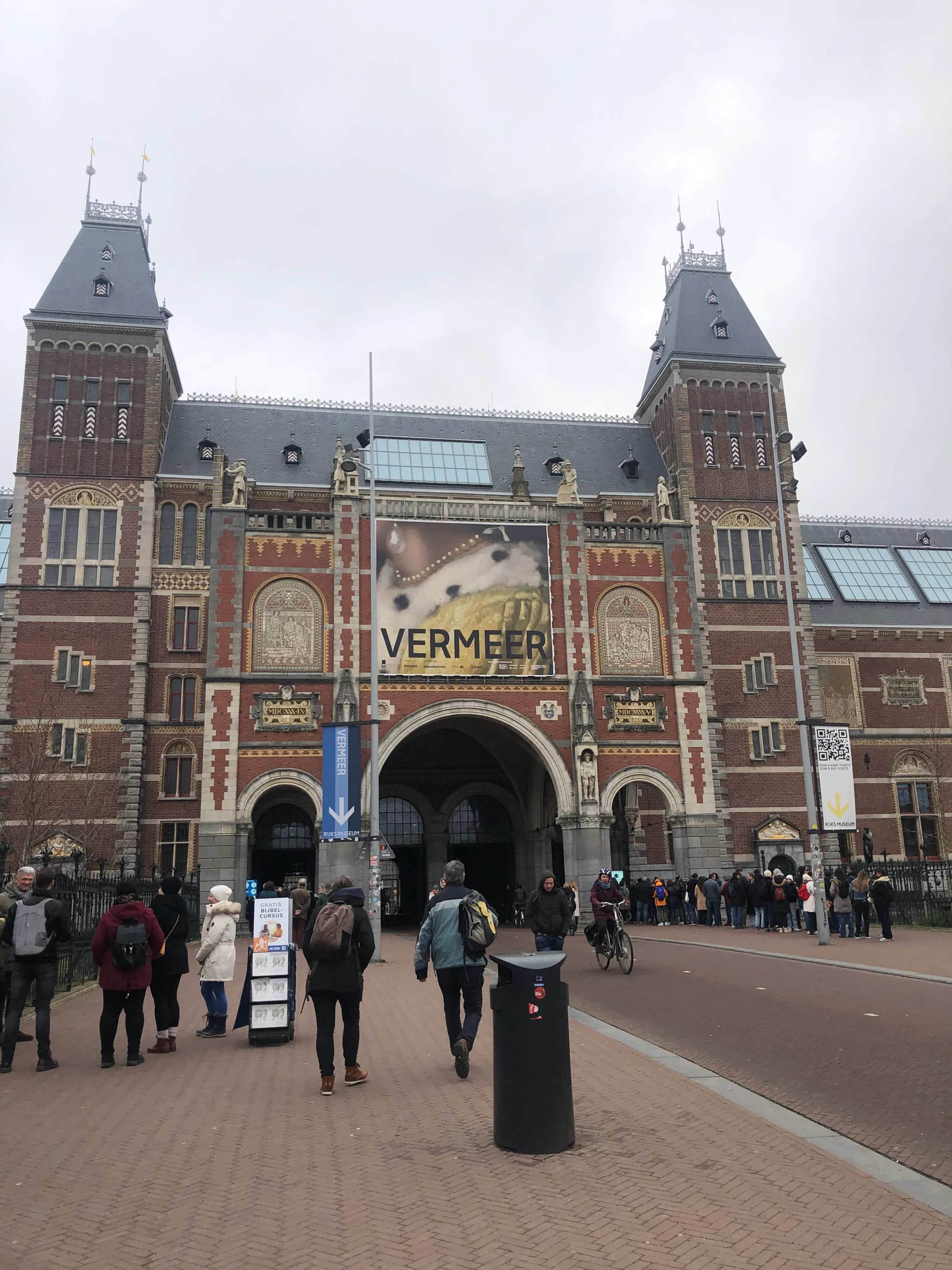 Het Rijksmuseum in Amsterdam, symbool van Europese beschaving